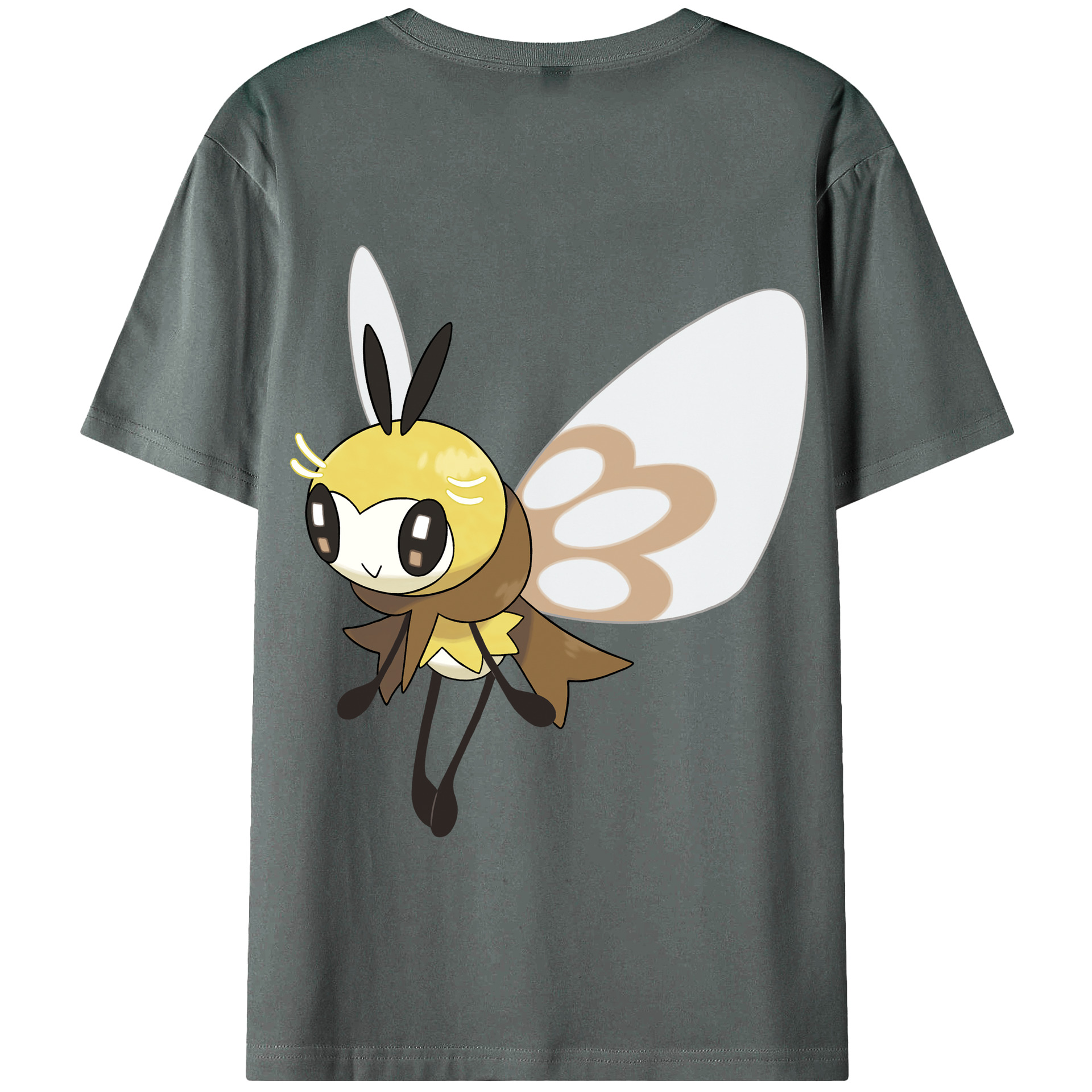 （画像用） ポケットモンスター Pokémon 綿100％半袖Tシャツ（背面プリント）